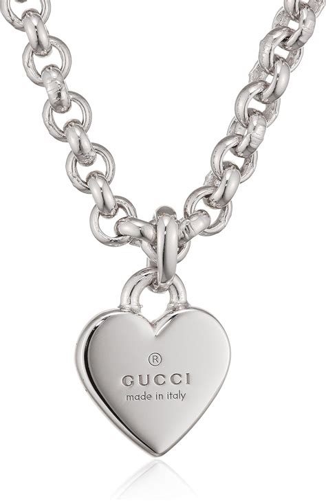 gucci heart necklace